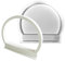 Halbem Ring Silikonform Halbring Wandbehang Silikonform Gießform Halbringgussform Epoxidharz Form Für Silikon-Schmuck, Basteln, Ringform Dekorationsform 17,8x19,5 Cm