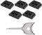 KACCDE 10/5Pieces Removable HDMIs Port Blockers Port Lock For PC Laptop Security And Resistant