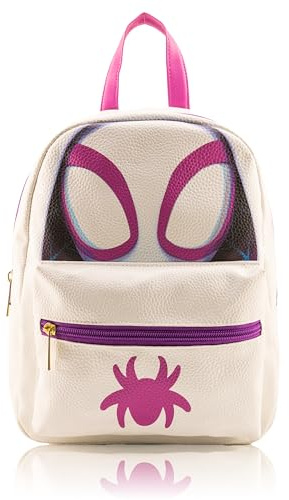 'Marvel Spiderman Backpack for Men, Women, Unisex | Cute PU Leather 10'' Mini Backpack Purse | Spiderman Bag & Accessories'