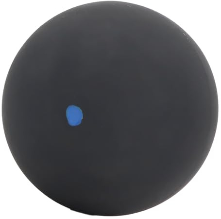 Xiuganpo Squash-Trainingsball Blue Dot Competition Ball aus Reinem Gummi für Fortgeschrittene Spieler