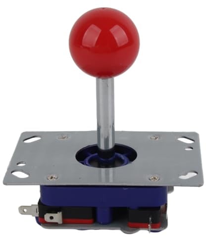 CFTGIW 1 Stk. Klassischer 2/4/8-Wege-Joystick-Ball Im Wettbewerbsstil für -Gaming, Metallplatten, Holzspiel, 4-Wege-Joystick. Dieses 8-Wege-2-Wege-Spiel Passt für -Joystick