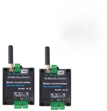 Toröffner, Drahtlose Fernzugangskontrolle, Handy-Fernbedienung, Ferntüröffner, Garagentor, Fensterläden, WiFi-Controller(2PCS GSM 4G)