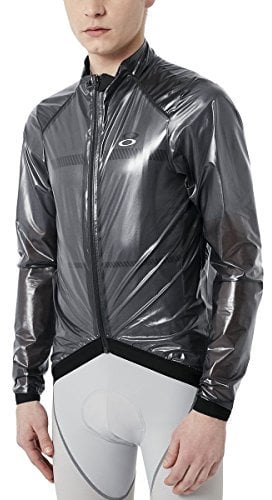 Oakley Men's Jawbreaker Road Jackets,Large,Blackout