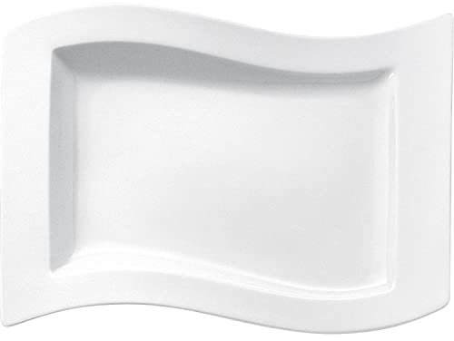 Villeroy & Boch VILLEROY&BOCH 10-2525-2699 New Wave Assiette plate carrée 330 mm Porcelaine