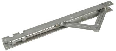 4391120 Edelstahl-Lötkolben, gefedert, automatisch, für Tore mit 2 Türen, Querschnitt Mm. 18 x 20 mm, verzinkt, 18 x 20 mm, Höhe 270 mm.