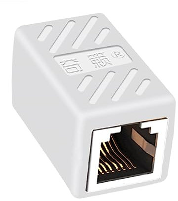 SOLUSTRE 5stücke Ethernet Kabel Kupplungen Geschirmte In-line Verbinder Für Weiß Verlängern Von Netzwerkverbindungen