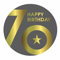 Essbarer Tortenaufleger 70. Geburtstag // Kuchendekoration 70. Geburtstag // 70. Geburtstag (Grau)