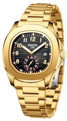 NIBOSI 2653 orologi da uomo, A Gold-s