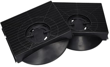 EVAYP 2X Aktivkohlefilter passend für Elica F00189/S Typ 303 Whirlpool CHF303 484000008581 AEG 9029793602 50271650009 IKEA Nyttig FIL 558 Dunstabzugshauben