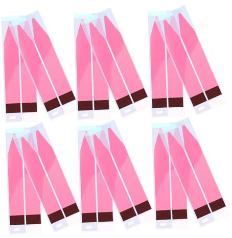 FELTECHELECTR 12sheets Replacement Battery Adhesive Strips Battery Stickers for Easy Installation Strong Adhesive for Secure Phone Fixing