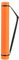 COOZEE Orange Posterrolle, verstellbar Zeichenrollenköcher mit Tragegurt, Kompakte Posterrolle für Transport und Aufbewahrung, Plakatrolle, Poster Transportrolle