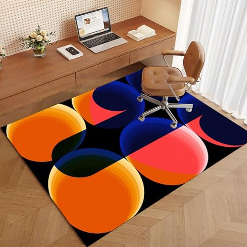 Robuste Bürostuhlmatte, groß, rutschfest, Gaming-Stuhlmatte, harte Bodenschutzmatte, kratzfest, Schreibtischstuhlmatte, 130 x 150 cm