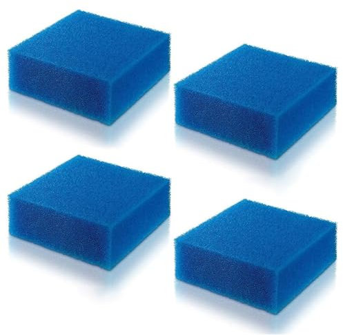 GERUI 4 pezzi 88101 - Spugna filtrante fine L compatibile per Juwel Compact/Bioflow 6.0/L (standard)