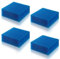 GERUI 4 pezzi 88101 - Spugna filtrante fine L compatibile per Juwel Compact/Bioflow 6.0/L (standard)