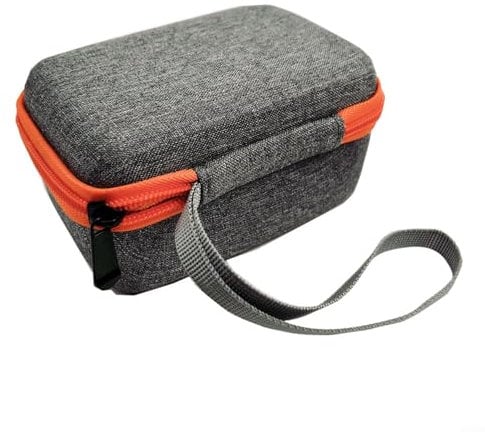 EVA Storage Bag For Yoto Mini Player, Case With Organized Compartments, Audiobook Card Case, Gray 14.5x9.8x7.3CM