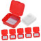 OSALADI 600 Pièces Ruban à double face tissu autocollants double face tampon petit ruban adhésif double face amovible pastilles adhésives double face pp Transparent