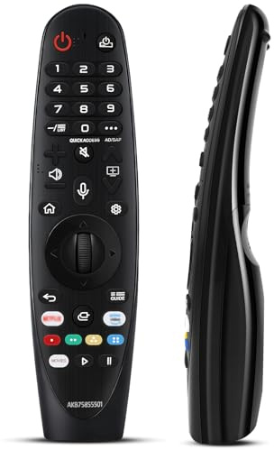 Replacement Voice Remote Control for LG Smart TV - LG Magic Remote Compatible with 2019-2024 Nanocell UHD OLED LED LCD HD TV- Easy Setup