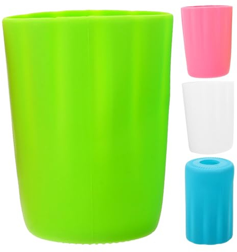 Parliky 4 Pièces Lot de Manchons Silicone pour Bouteille Verre Protège Lait Gourde et Gobelet Housses Colorées Résistantes et Décoratives