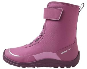 Reima ReimaTec Kids Talvella Junior Barefoot Lined Winter Waterproof Boots, Pink, 10.5 UK Child