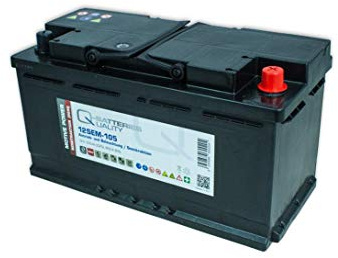 Q-Batteries 12SEM-105 12V 105Ah (C20) Semitraction Battery