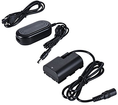 Andoer ACK-E6 Netzteil LP-E6 LP-E6N DC-Koppler Dummy Akku Adapterkamera Ladegert für Canon EOS 5DS 5DS R 5D Mark II III IV 60D 60Da 6D 70D 7D 7D Mark II 80D DSLR