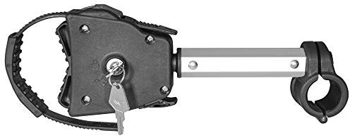 MENABO Kurzer Arm mit Ratsche, Silber, Schwarz