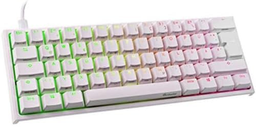 Ducky ONE 2 Mini Gaming, MX-Speed Silver, RGB-LED, White