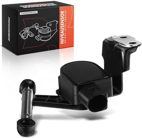 Frankberg Niveausensor Leuchtweitensensor Vorne 4-Polig Replace #1T0907503 | Kompatibel mit Audi A1, Seat Altea Ibiza Leon Toledo, Skoda Octavia Superb Yeti, VW EOS Golf Jetta Passat Polo Tiguan Touran