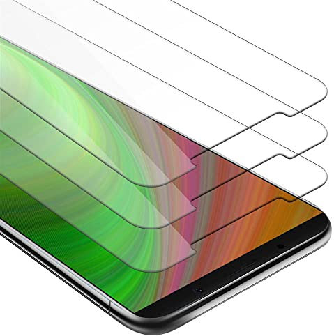 Cadorabo 3x Vidrio templado compatible con Huawei MATE 10 PRO en TRANSPARENCIA ELEVADA - Paquete de 3 Vidrio protector de pantalla (Tempered) en dureza 9H con compatibilidad touch 3D
