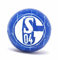Windworks 5 cm Puzzleball 27 Teile Fußball Bundesliga mit Vereinslogo (FC Schalke 04)