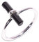 Lavie Jewelz Damen - 0,925 Sterling-Silber 925 schwarz, Turmalin