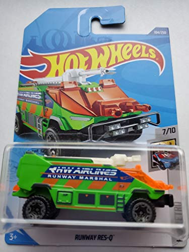 Hot Wheels 2020 Hw Metro Runway Res-Q, Green 104/250