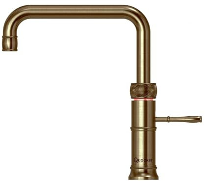 Quooker COMBI+ 2.2 E Classic Fusion Square PTN (Messing Patina)