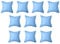 vidaXL 10x Poolkissen Aufblasbar für Aufstellpools Pool-Abdeckung Abdeckplane Winterkissen Luftpolster Poolkissen Luftkissen Poolplane Winterabdeckung PVC