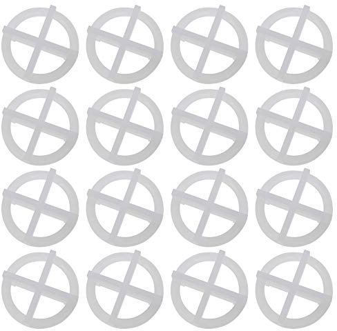 Be In Your Mind 200 Stück 2mm Kreuz Fliesen Nivelliersystem Abstandshalter Kunststoffklammern Abnehmbare Fliesenwerkzeuge