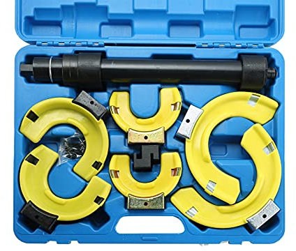 ATPEAM Universal Federspanner KFZ, 300mm McPherson Federspanner Set für McPherson Federbeinsysteme, mit Kunststoffschutz, 1050 kg Belastbarkeit