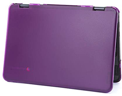 mCover Hard Shell Case Only Compatible with 2021 11.6 Lenovo 500E/300E Chromebook Gen 3 2-in-1 Laptop (Not for 300E/500E G1/G2)(Purple)