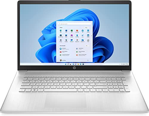 HP Ordenador portátil | Pantalla FHD de 17,3 | Intel Core i3-1115G4 | RAM DDR4 8GB | Memoria SSD de 256 GB | Gráfico Intel UHD | Windows 11 Home | Teclado QWERTZ | Plata