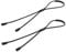 Pilotfish Premium Silicone Sunglasses Strap, Adjustable Glasses Retainer with Unique Passthrough Design – Universal Fit (Black, 2-Pack)