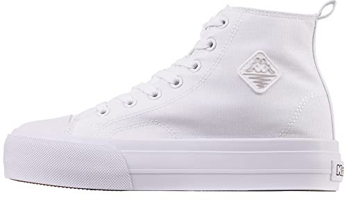 Kappa Unisex STYLECODE: 243208OC VISKA OC Sneaker, White, 37 EU
