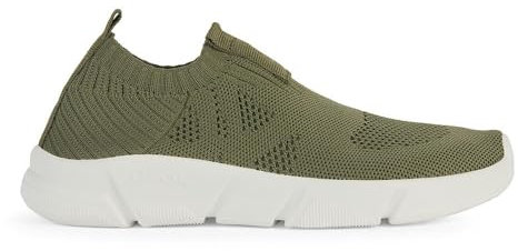 Geox J ARIL Boy A Sneaker, Military, 35 EU