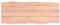 vidaXL Tischplatte, Holzplatte für Tisch Esstisch Couchtisch, Massivholzplatte Handgefertigt mit Baumkante, Ersatztischplatte, Hellbraun 100x40x2cm Massivholz Eiche Behandelt
