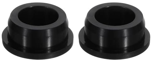 sourcing map 2 Pcs Black Plug Holes, Waterproof Rubber Button Plug for 32mm / 1.26 Hole