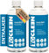 TOCLEEN® Universal Kalklöser 2X 500ml Entkalker Konzentat - Beseitigt Kalkablagerungen bei Kaffee- und Espressomaschine, Wasserkocher, Wasserhahn, Duschkopf, Dusche, Bad uvm.