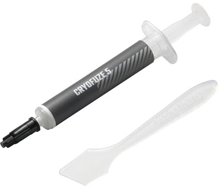 Cooler Master CryoFuze 5 Premium Performance Thermal Paste | 3 Grams | Thermal Compound (for GPU, CPU, Consoles, Laptops Graphics Cards, Heat Sinks) – White