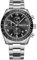 MEGALITH Uhren Herren Analog Edelstahl: Silber Mode Wasserdicht Armbanduhr - Chronograph Uhr Geschenk fur Männer