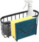 DONGKER Kitchen Sink Sponge Holder,Stainless Steel Dish Sponge Hanging Caddy with Adhesive Hook & Suction Cups for Dish Basket Brush Kitchen