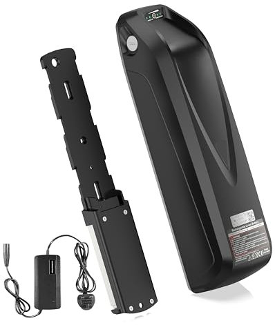 Varstrom 36V 13Ah Ebike Battery with Charger, Lithium Downtube Shark Electric Bike Battery for 250W 350W 500W Bafang Ebike Conversion Kit