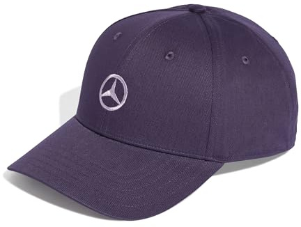Adidas Unisex Mercedes - AMG Petronas Formula ONE Team Fan Cotton Cap, Aurora Plum, S