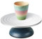 DASBET 30cm/12in Pottery Wheel Heavy Duty Turntable Pottery Sculpting Wheel with Non-Skid Base Pottery Metal Banding Wheel for Clay Ceramics & Decorating